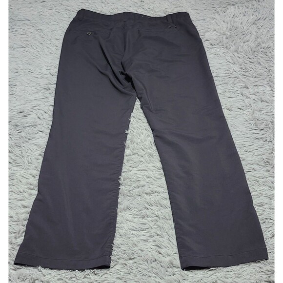 Under Armour Golf Pants Men 36x32 Black Solid Straight Leg Chino All Season Gear - Picture 2 of 12